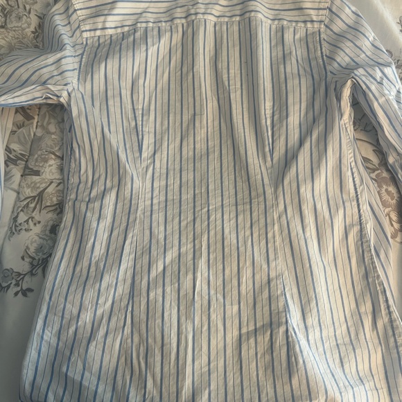 Blue Striped button down - Picture 4 of 4